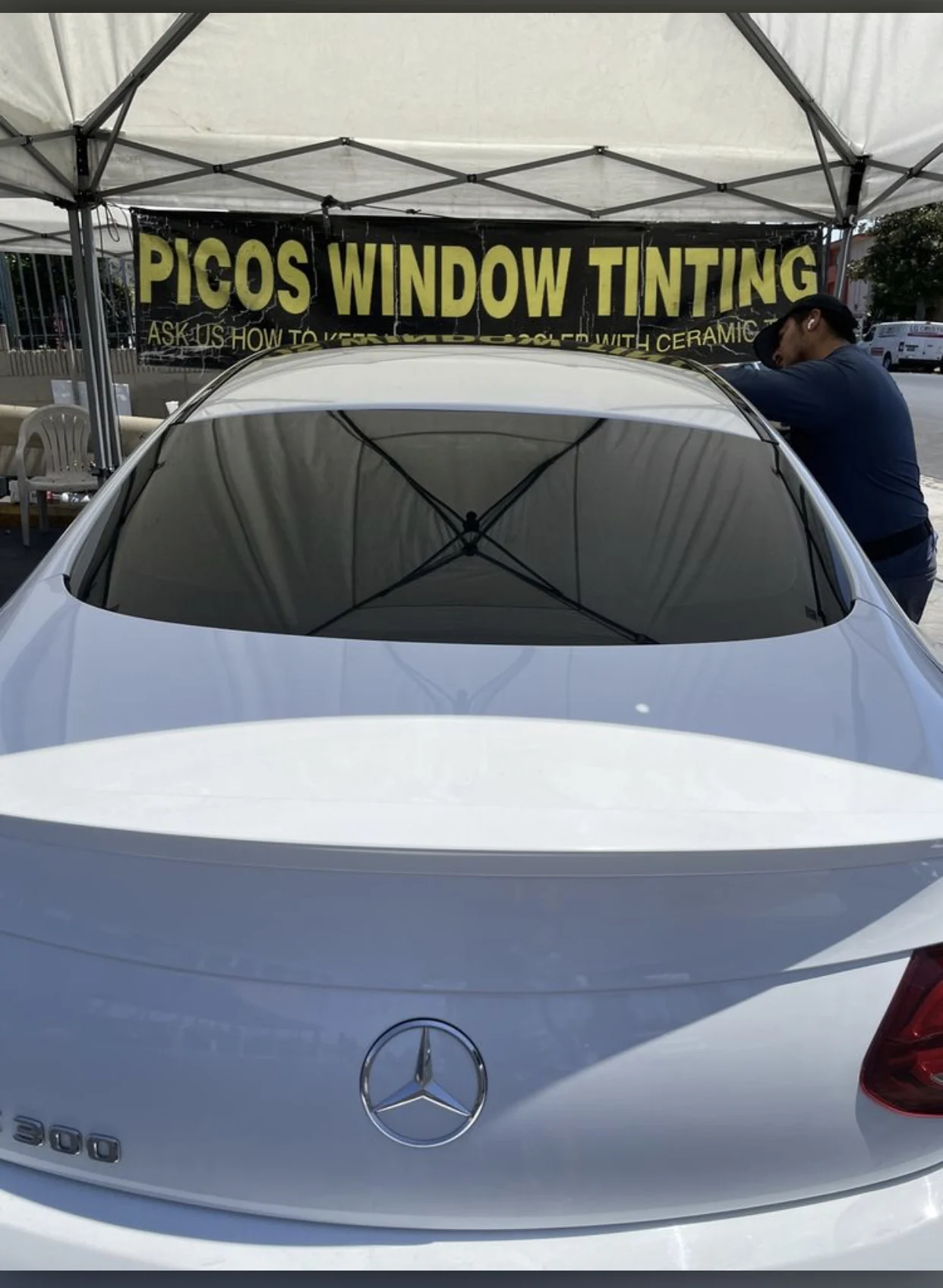 Picos window tinting shop exterior